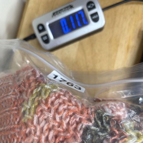 American Eagle Sweater‎ Womens Medium Multicolor Striped Chunky Knit Oversized - Picture 11 of 11